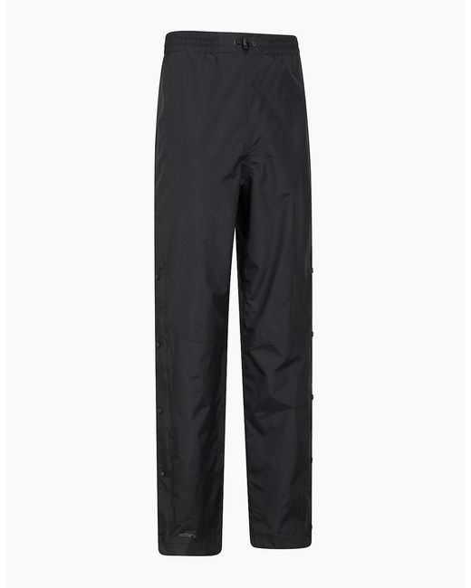 Mountain Warehouse Blue Downpour Waterproof Trousers for men