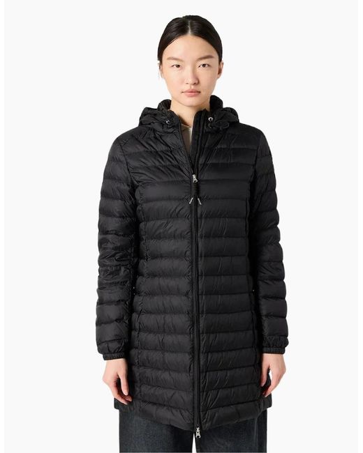 Parajumpers Blue Meredith Hooded Down Jacket