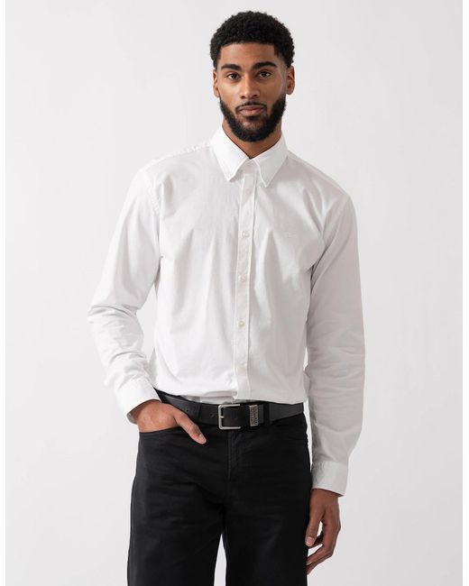 Boss White Boss Rickert Regular-Fit Shirt for men