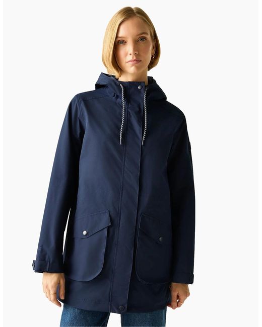 Regatta Blue Ladies Norana Waterproof Jacket