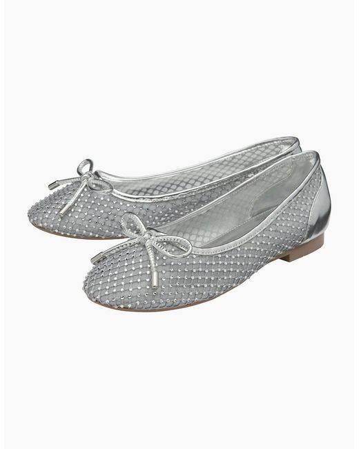 Lotus Gray Americas Ballet Pumps