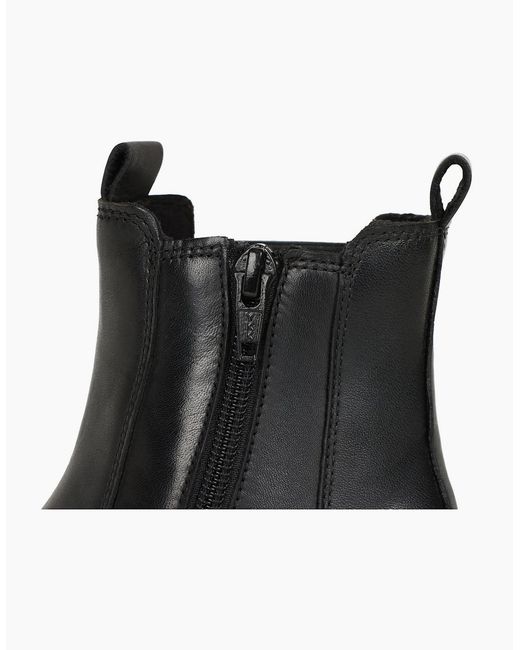 Gabor Black Custom Chelsea Boots