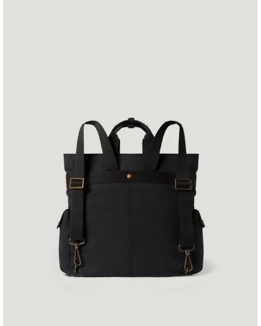 Belstaff Black Trialmaster 2-Way Tote for men
