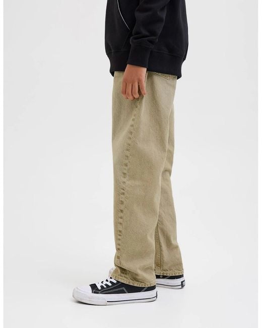 Jack & Jones Black Chris Relaxed Fit Five Pocket Jeans