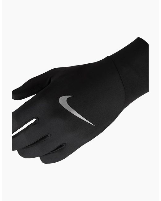 Nike Black Ladies 2024 Pacer Lightweight Running Gloves