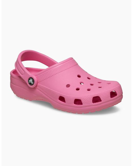 CROCSTM Pink Classic Clog Thermoplastic Powder Clogs