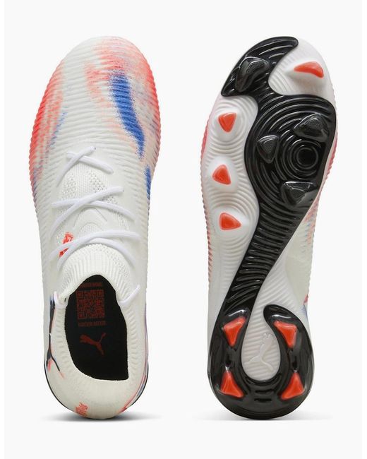 PUMA Red 8 Match Artificial Ground Football Boots