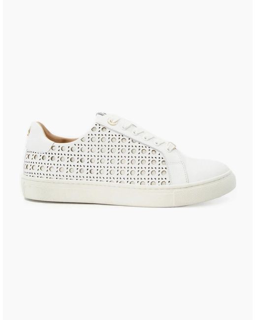 Dune White Ease Trainers