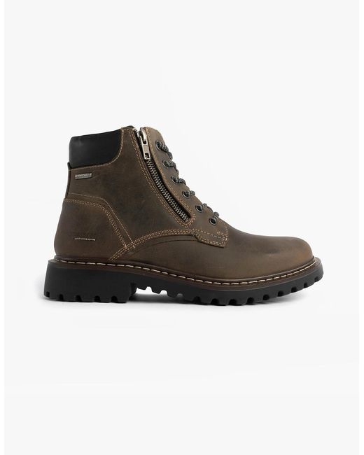 Josef Seibel Brown Chance 67 Boots Vulcano Kombi for men