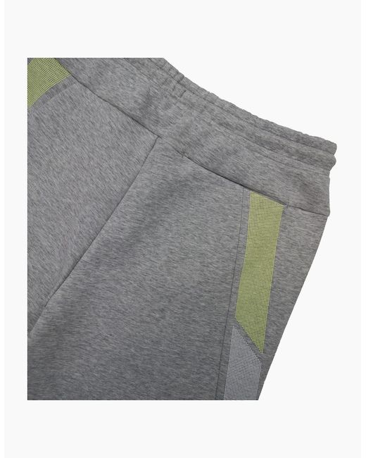 Boss Gray Headlo 2 Cotton Shorts Light for men