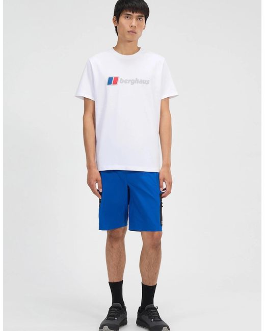 Berghaus White Class Xl Logo T-Shirt for men