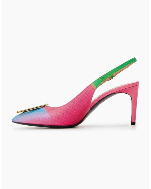 Moschino Pink Stiletto Court Shoes