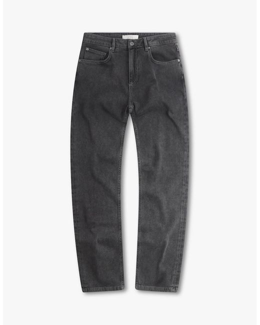 Vingt Quatre Denim Gray Vingt Quatre Slim Fit Wolf Jeans