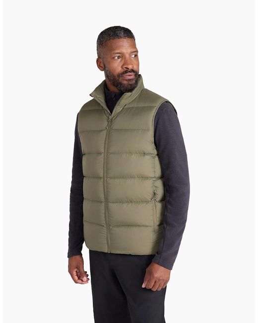 Mountain Warehouse Green Stratus Down Packable Gilet for men
