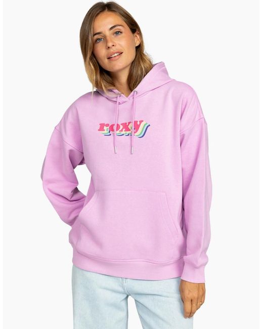 Roxy Pink That's Rad Hoodie