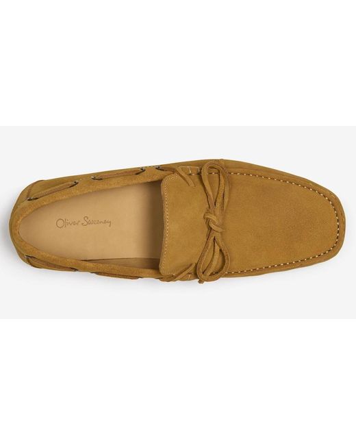 Oliver Sweeney Brown Avalle Tan Suede for men