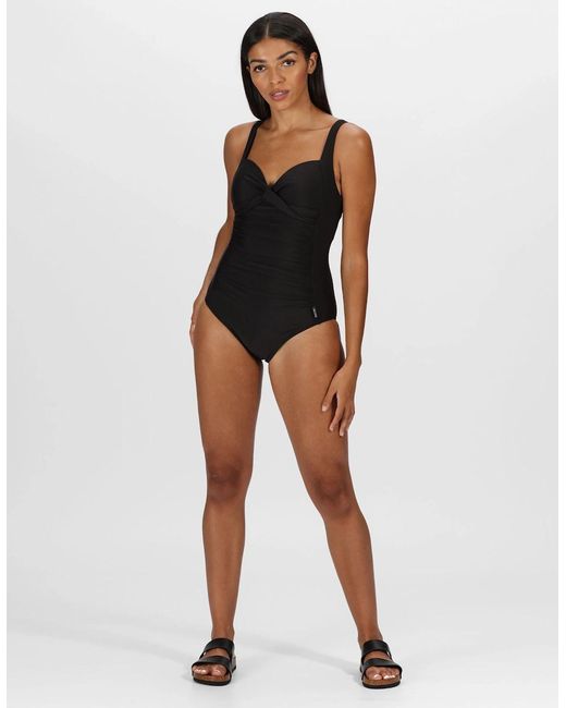 Regatta Black Ladies Sakari Swimming Costume
