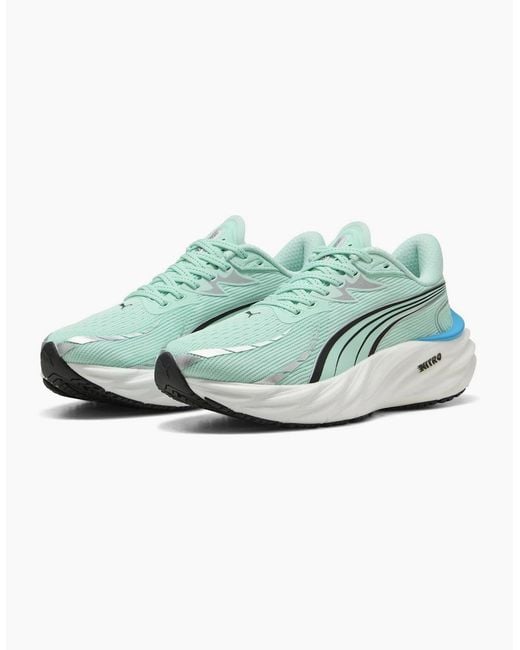 PUMA Green Velocity Nitro 4 Everyday Neutral Road Running Shoes