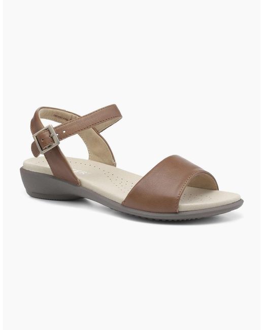Hotter Metallic Tropic Extra Wide Sandals