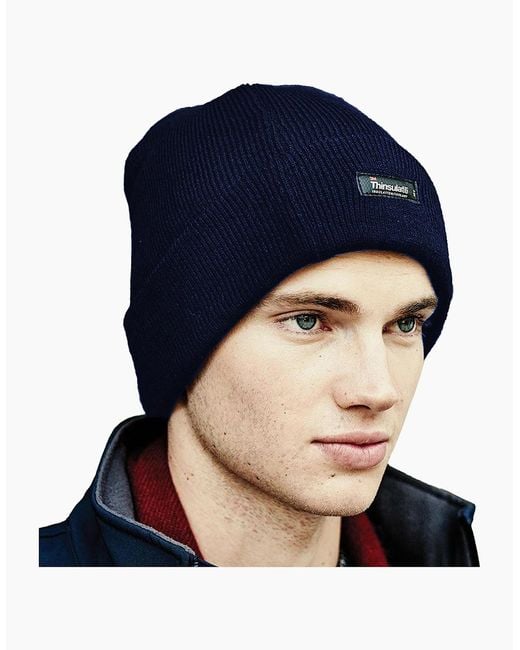 Regatta Blue Thinsulate Lined Winter Hat