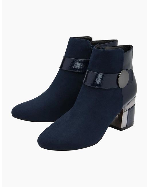 Lotus Blue Kirsty Ankle Boots