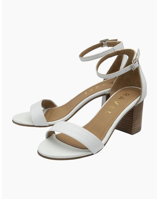 Ravel Metallic Callie Heeled Sandals
