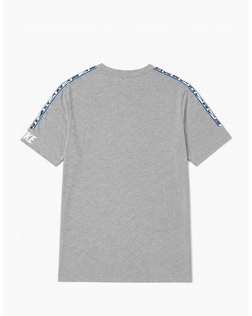 Nike Gray Nsw Repeat T Shirt for men