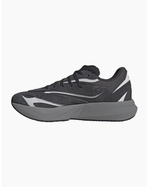 Adidas Gray Lightblaze Lace-Up Platform Sneakers for men