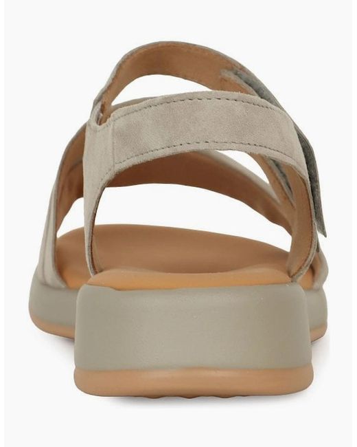 Gabor White Oporto Sandals