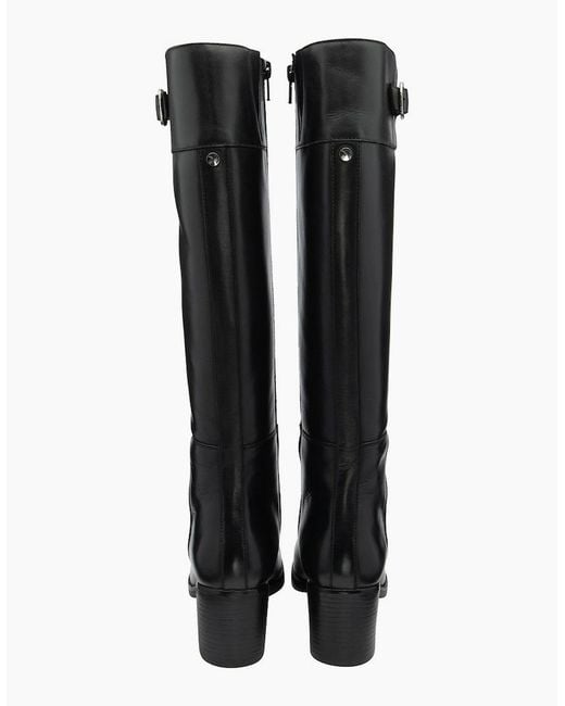 Ravel Black Torrance Knee High Boots