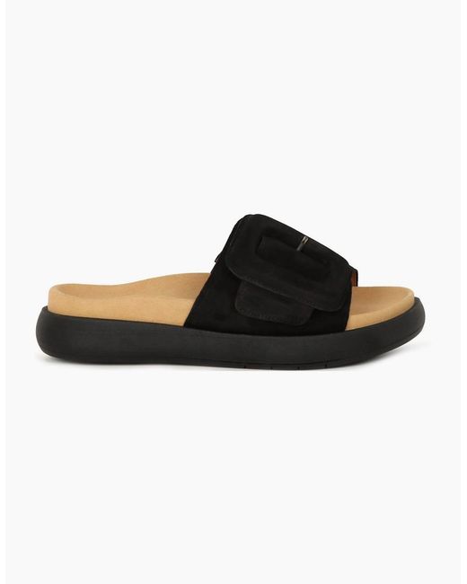 Gabor Black Adios Sandals