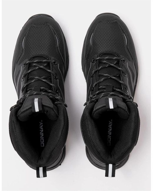 Donnay Black Outdoor Walking Boots