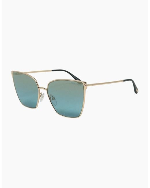 Tom Ford Blue Helena Ft0653 28V Sunglasses