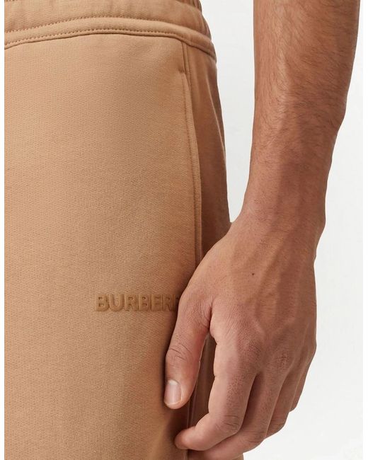Burberry Natural Sweat Track Shorts for men