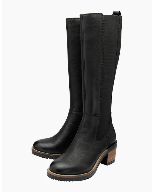 Ravel Black Forth Knee High Boots