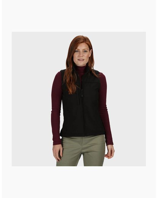 Regatta Black Professional /Ladies Softshell Body Warmer