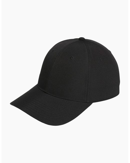 Adidas Black 6 Panel Baseball Cap for men