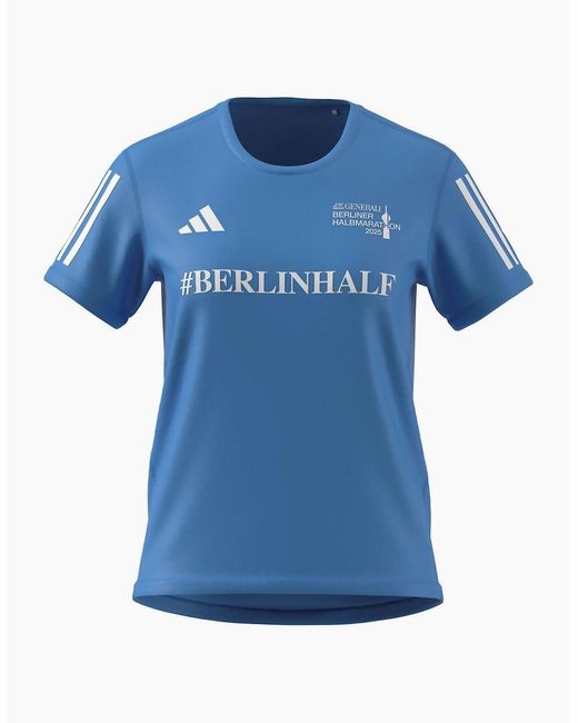 Adidas Blue Ber Half T W