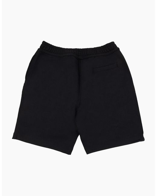 Burberry Black Raphael Logo Cotton Shorts for men