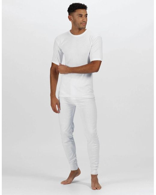 Regatta White Professional Thermal Bottoms for men