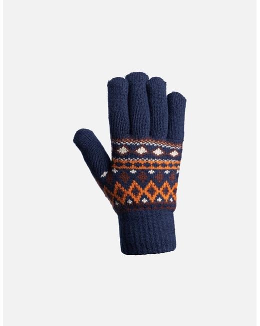 Trespass Blue Adult Shawny Gloves
