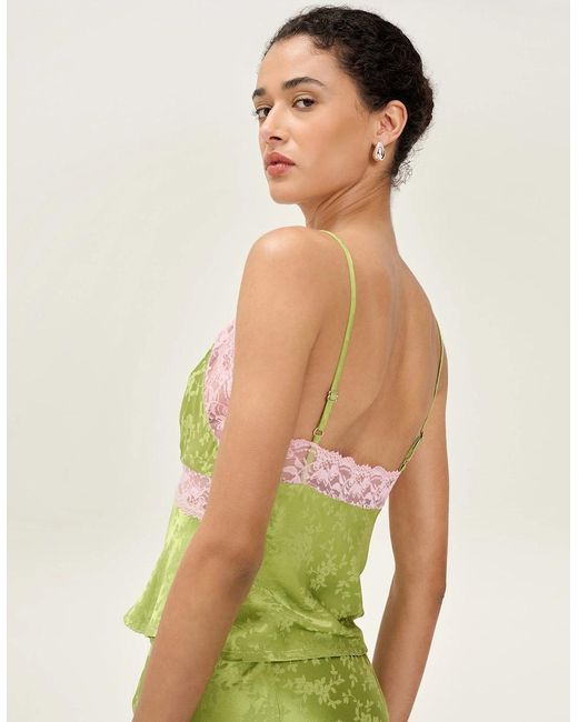 OMNES Green Tamara Top