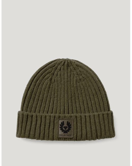 Belstaff Green Watch Beanie Hat