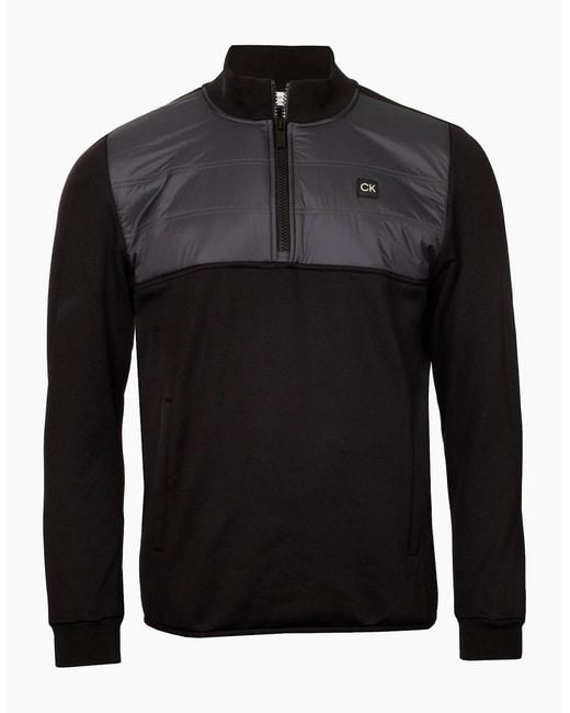 Calvin Klein Black G Cb Hy Half Jacket for men