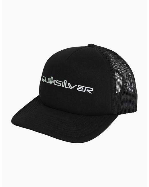 Quiksilver Black Omni Trucker Cap for men