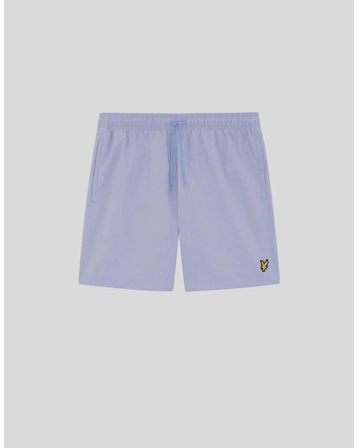 Lyle & Scott White Swim Shorts for men