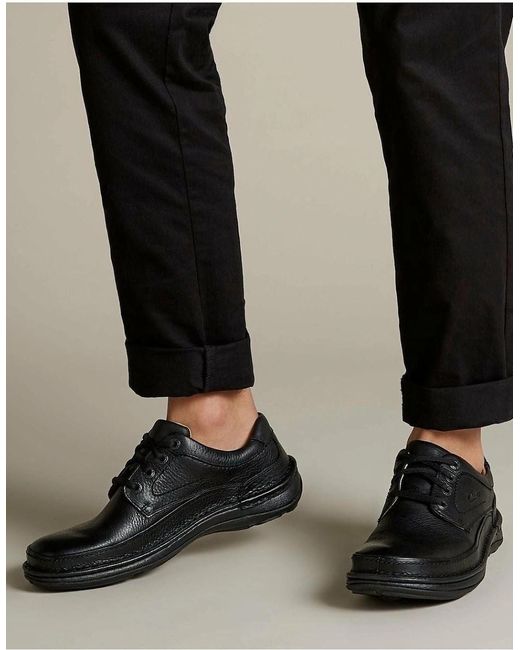 Clarks Black Nature Three for men