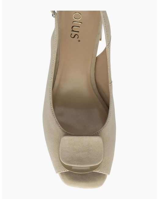 Lotus Metallic Josefa Heeled Sandals