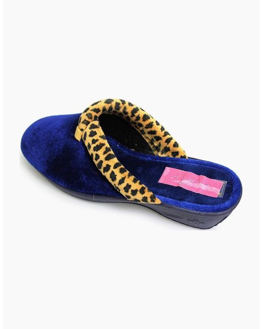 Lunar Blue Michelle Slippers