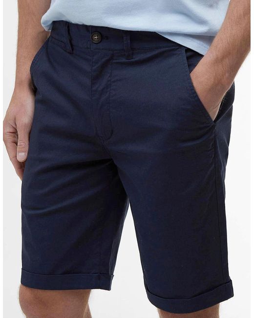 Barbour Blue Smart Chino Short for men